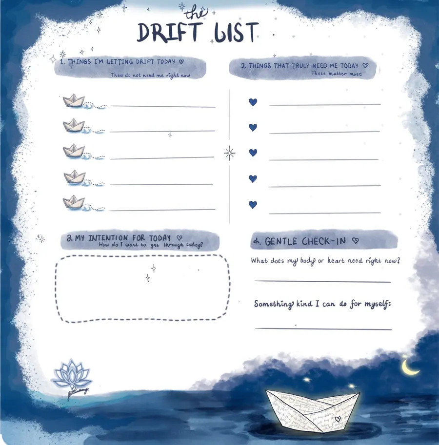 The Drift List coping tool