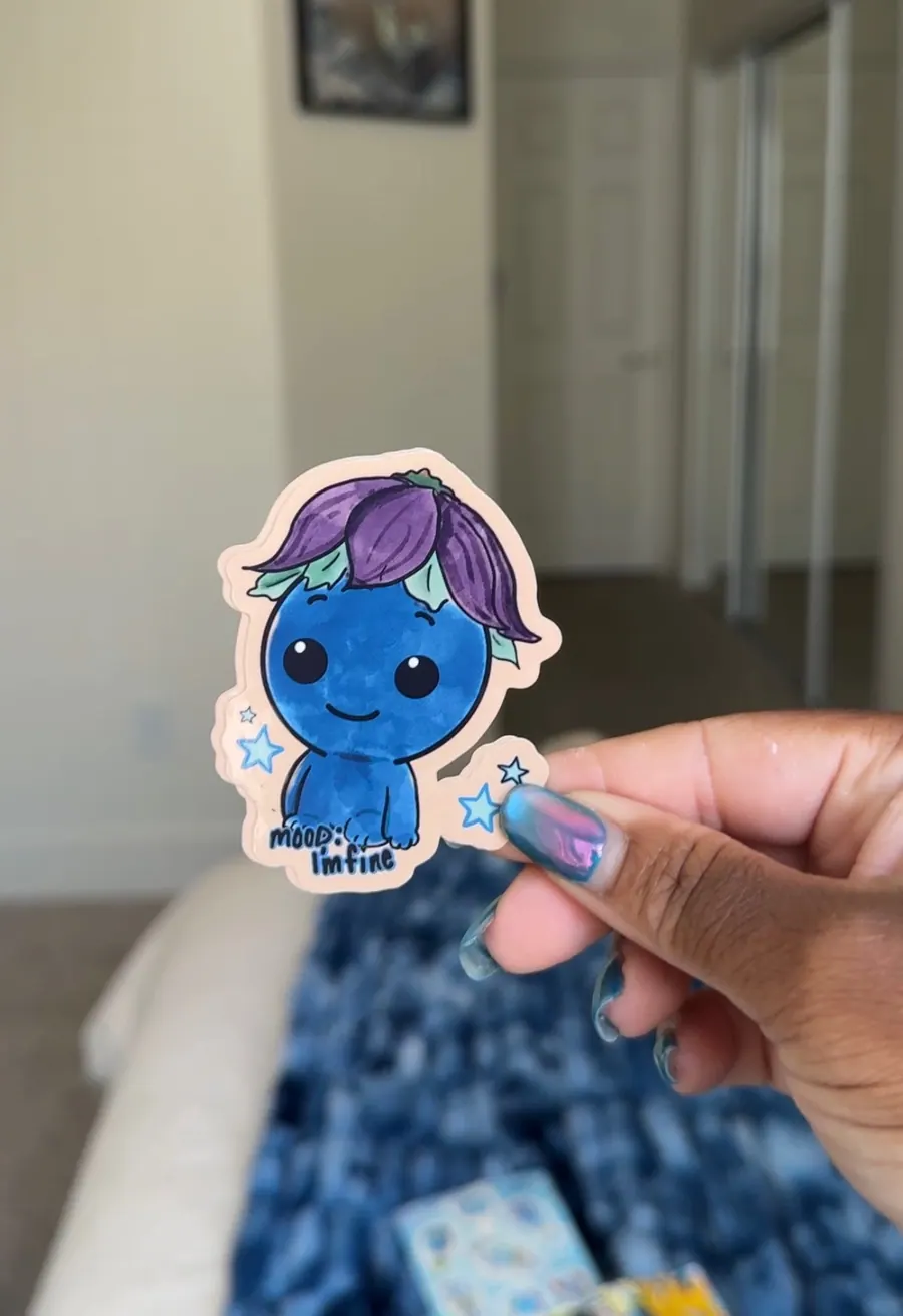 Nova Emotional Sticker: Mood, I’m fine