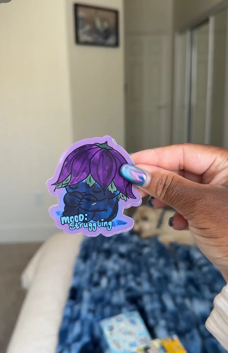 Nova Emotional Sticker: Mood, struggling